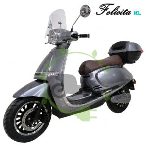 γρήγορο ηλεκτρικό σκούτερ felicita xl με μπαγκαζιέρα