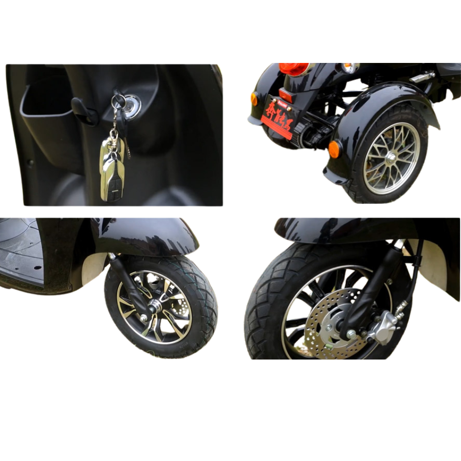 hlektriko trikiklo falcon c 2 electrodynamic wheels